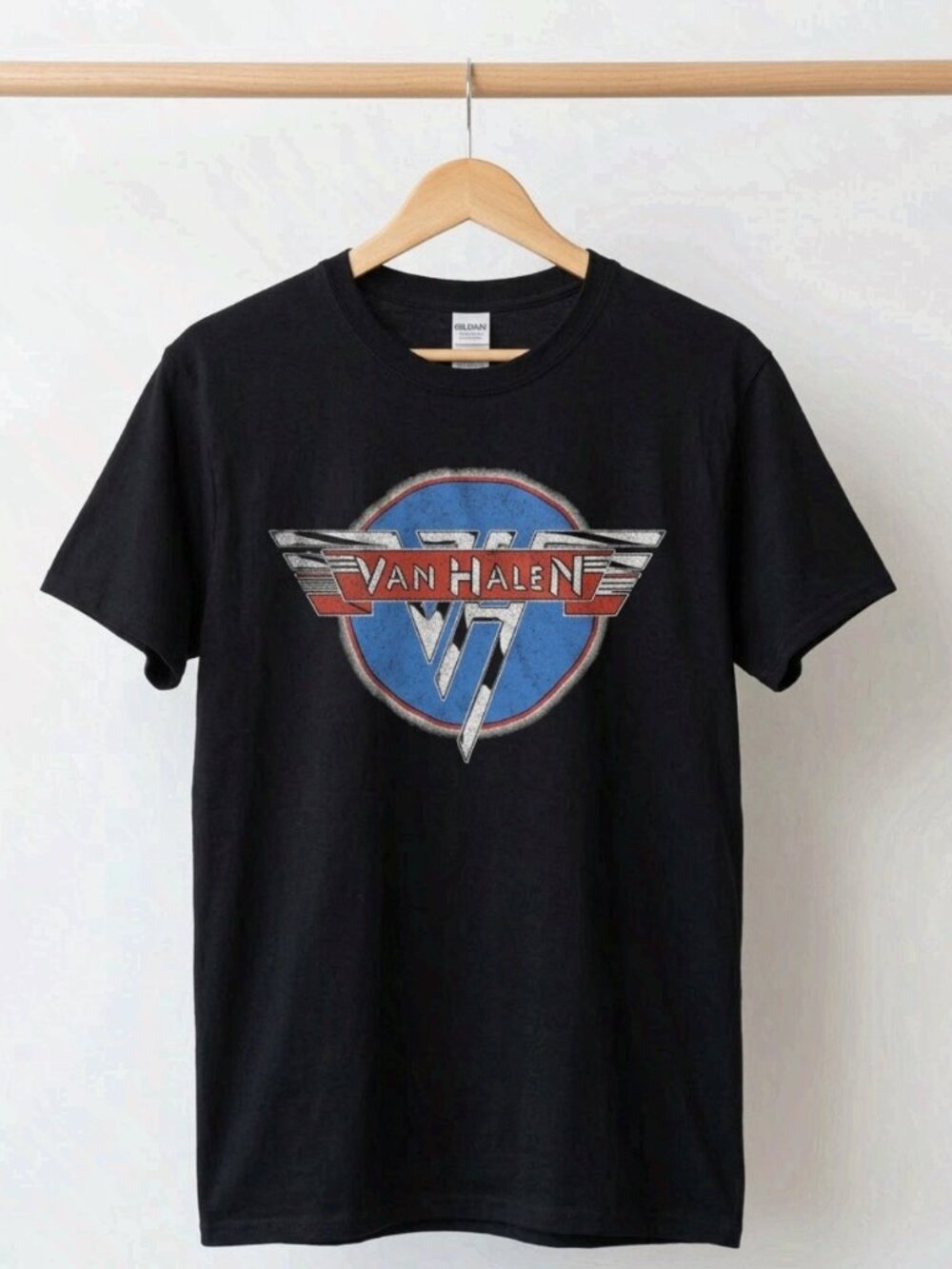 Van Halen T Shirt 1984 Album Cover Logo World Tour Concert '80 New Reprint